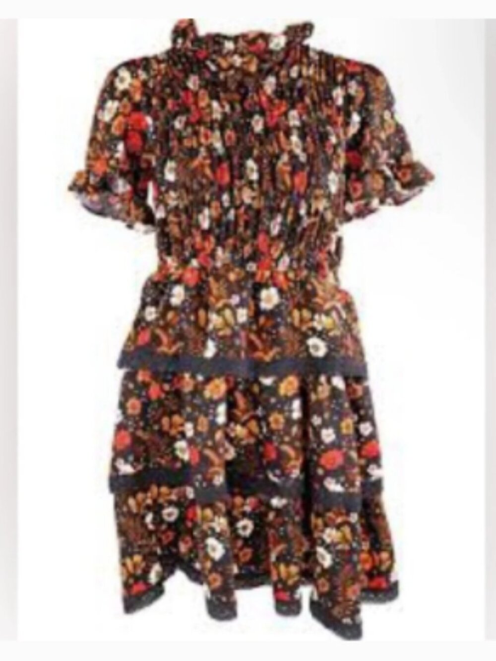 Simply Southern Vintage Floral Smocked Dress | Size XL NWT